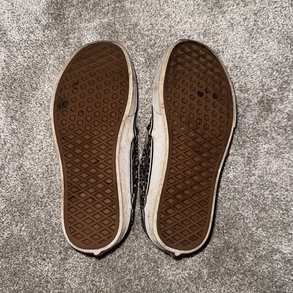 Leopard print slip on vans. Good condition. Size 6.5. - Picture 2 of 5